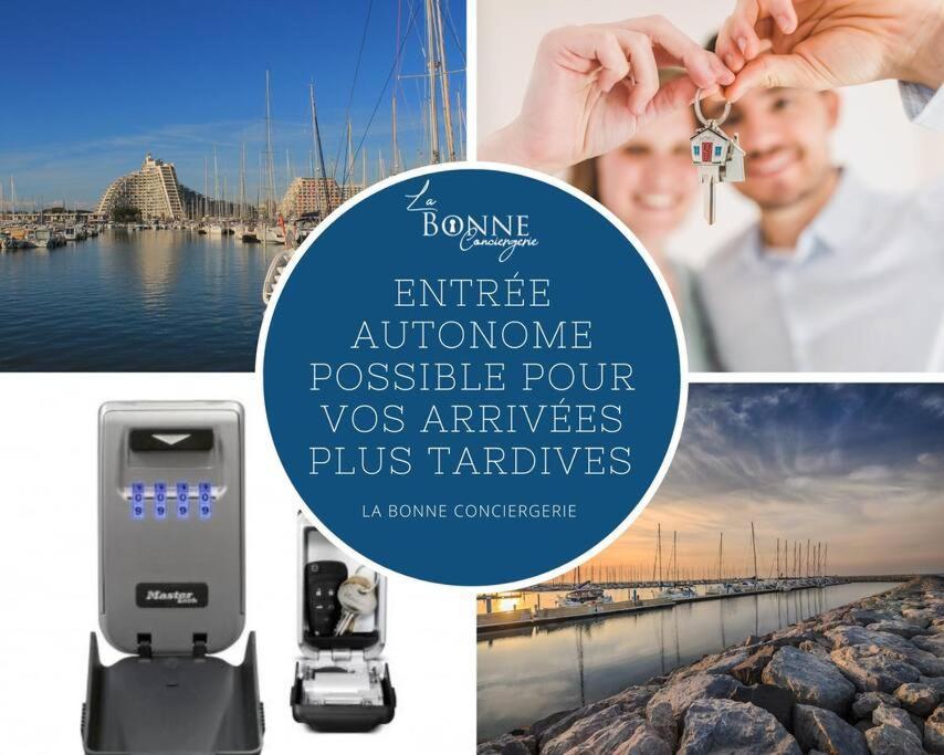 Les Jardins Du Couchant * Proche Mer * Climatisation * Parking Prive 拉格朗德默特 外观 照片